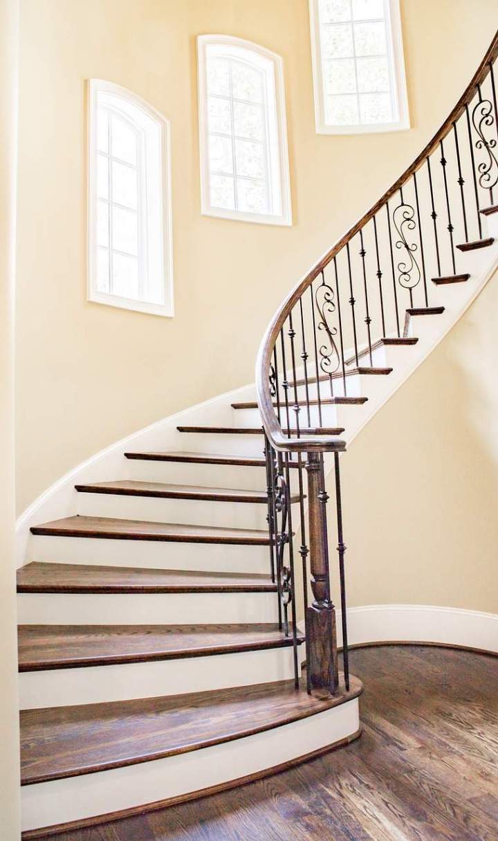 Escalier intérieur résidentiel, West Island